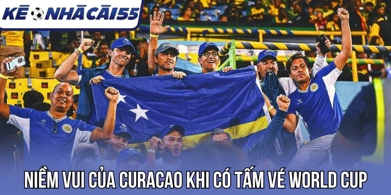 Niềm vui của Curacao khi có tấm vé World Cup