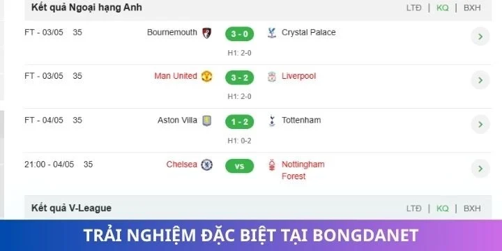 Khám phá trải nghiệm tuyệt vời mà bongdanet mang đến